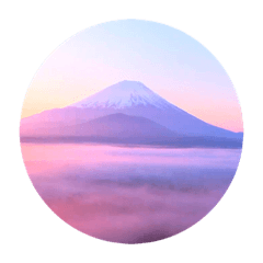 富士山ステッカー 1