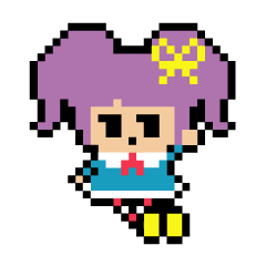 kakukaku pixel girl