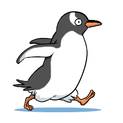 冷静ペンギン