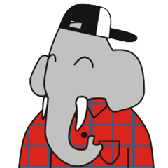 AUGUN (Elephant hipster)