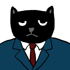 M of the black cat