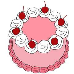 Happy birthday cutie cake