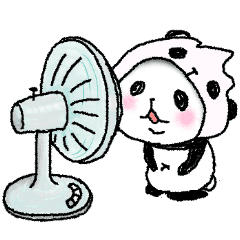 パンダinぱんだ 夏 Line スタンプ Line Store パンダinぱんだ 夏 Line スタンプ Line Store