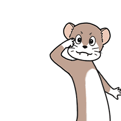 KAWAII Mink from Super Ferret greets
