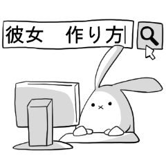 Rabbit-Sticker