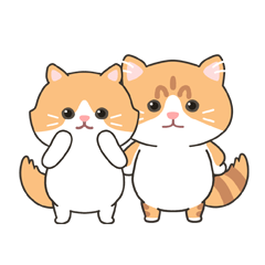 Kitten couple Tsukushi and Anzu