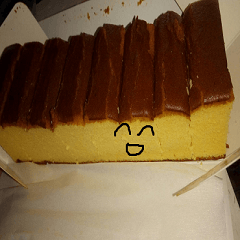 Delicious honey cake