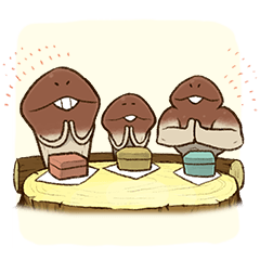 なめこタイムdx 2 Line スタンプ Line Store