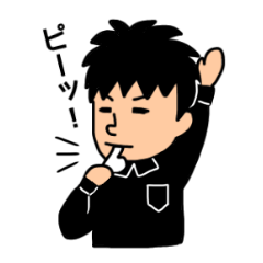 Futsal Referee [No.1] -Futball Sticker-