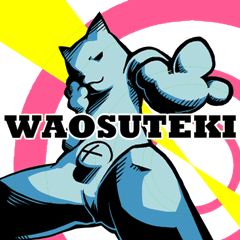 WAOSUTEKI Sticker
