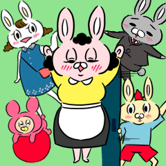 Usagi Rabbit family