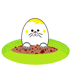 もぐらのたまご たまもぐら Line スタンプ Line Store
