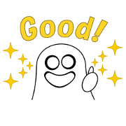 Always cheerful ghost