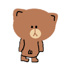 Bear cute simple