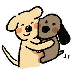 Cute puppies - Potato Cake & Chino