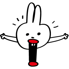 A rabbit called "Sat-chan"