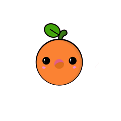 The little cute fruits