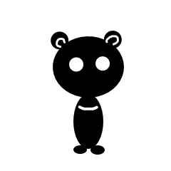 Strange Black Bear