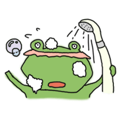 Frog's sticker