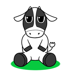 Animal in Hokkaido:Cow