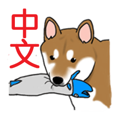 The Shiba Inu and friends in Chinese