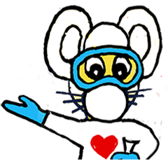 Pandemic prevention doctor mouse