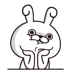 Rabbits 100 2 Line Stickers Line Store