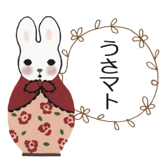 Rabbit matryoshka doll