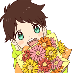 ほんわかシリーズ たいやきを飼った少年 Line スタンプ Line Store ほんわかシリーズ たいやきを飼った少年 Line スタンプ Line Store