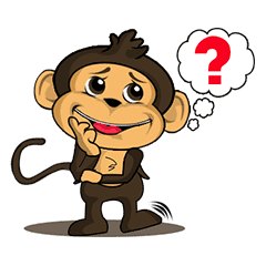  Funny  and cute monkey  LINE  stickers LINE  STORE
