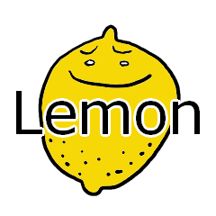 Grumpy and cute lemon