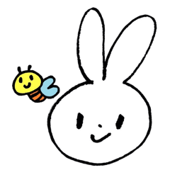 Rabbit and bee