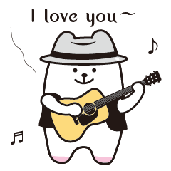 Polar bear sings love songs