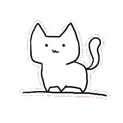 about Cat Sticker
