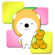 orange Headdress white bear.