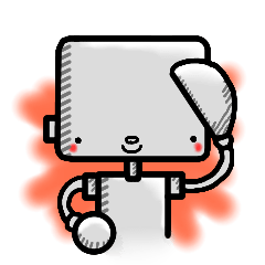Sticker of the Robot of the friend