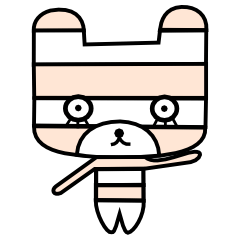 Yokoshimakuma bear striped