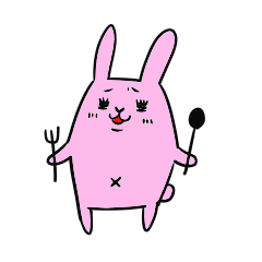 Caroline rabbit – LINE 스티커 | LINE STORE