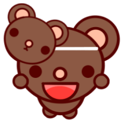 Bear chocolate-Expression