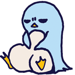 sulky penguin(with words)
