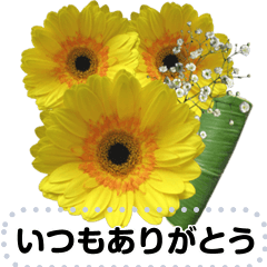 Blessings & thanks bouquet message