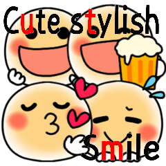 Cute All Smile Simple Sticker