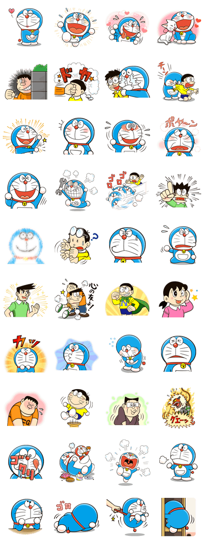 Doraemon's Many Emotions