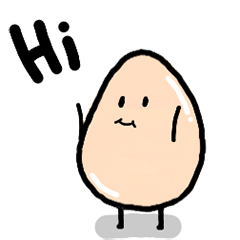 สติ๊กเกอร์ไลน์ Mr.Egg E Egg