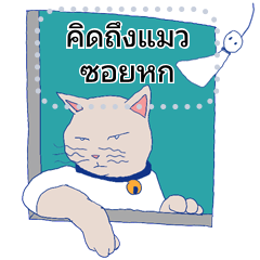 แมวบ้านจอมขี้เกียจ
