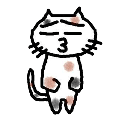Calico cat. NEKOMI [Revised version]