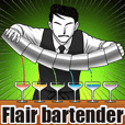 Flair bartender