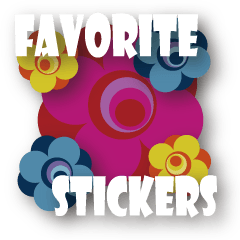 Favorite stickers