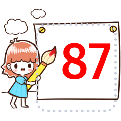 Qbby doll - text stickers (TH)