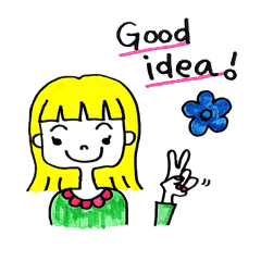 Happy mood colorful stickers